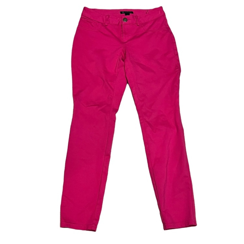 International Concepts Slim Fit Ankle Pants Viva Magenta size 2